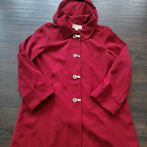 Michael Kors Rain Pea Coat - Picture 2 of 10